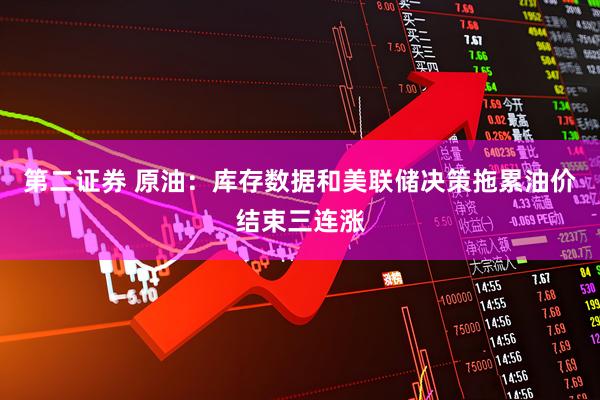 第二证券 原油：库存数据和美联储决策拖累油价结束三连涨